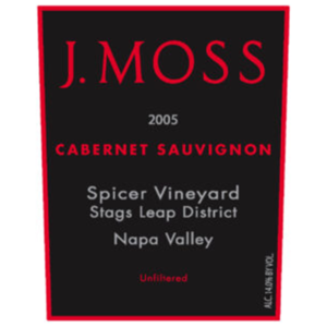 2005 Cabernet Sauvignon, Spicer Vineyard, Stags Leap (Library Wine)