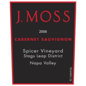 2006 Cabernet Sauvignon, Spicer Vineyard, Stags Leap  (Library Wine)